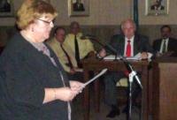 Sanitary Board Approves Budget 2-1; Naval Reserve "Gift" Requires Reconcilation of Written and Verbal Understandings Loretta Covington (file photo)